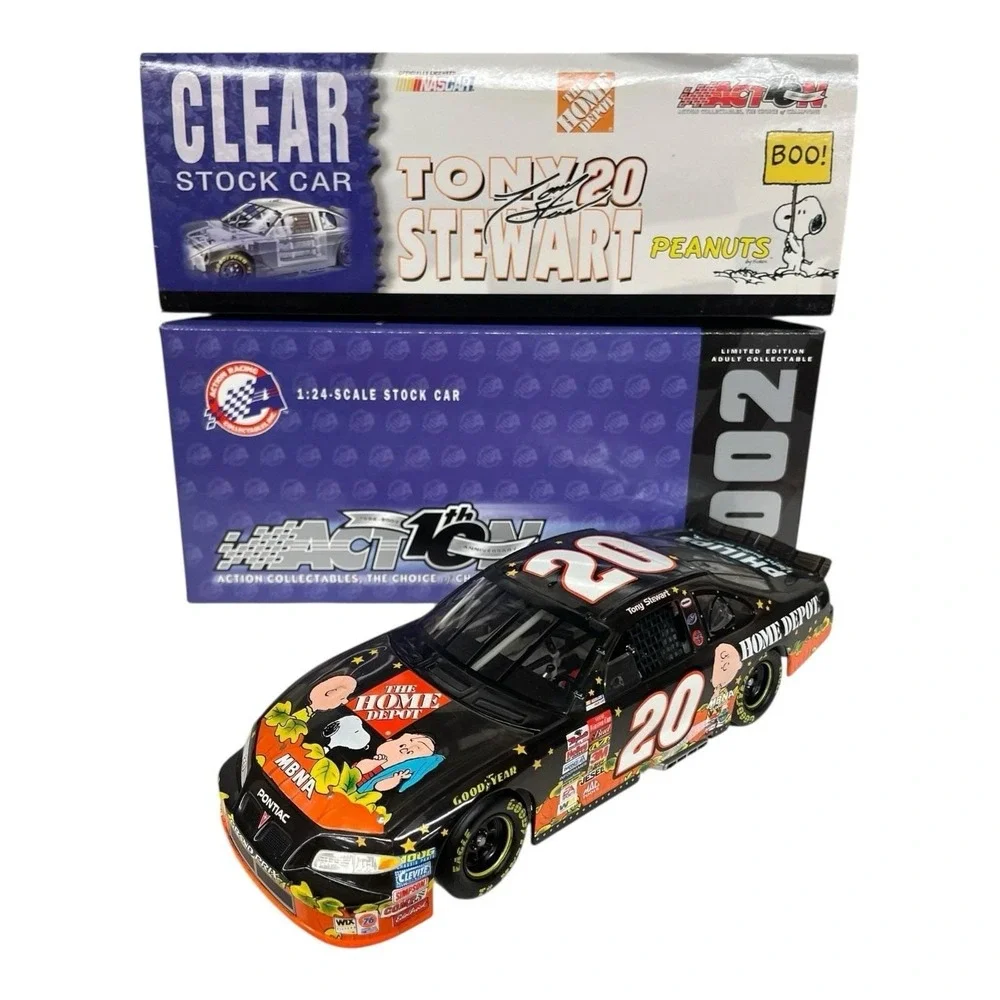 Tony Stewart Home Depot‎ In Search of the Great Pumpkin Clear Car 2002 1/24